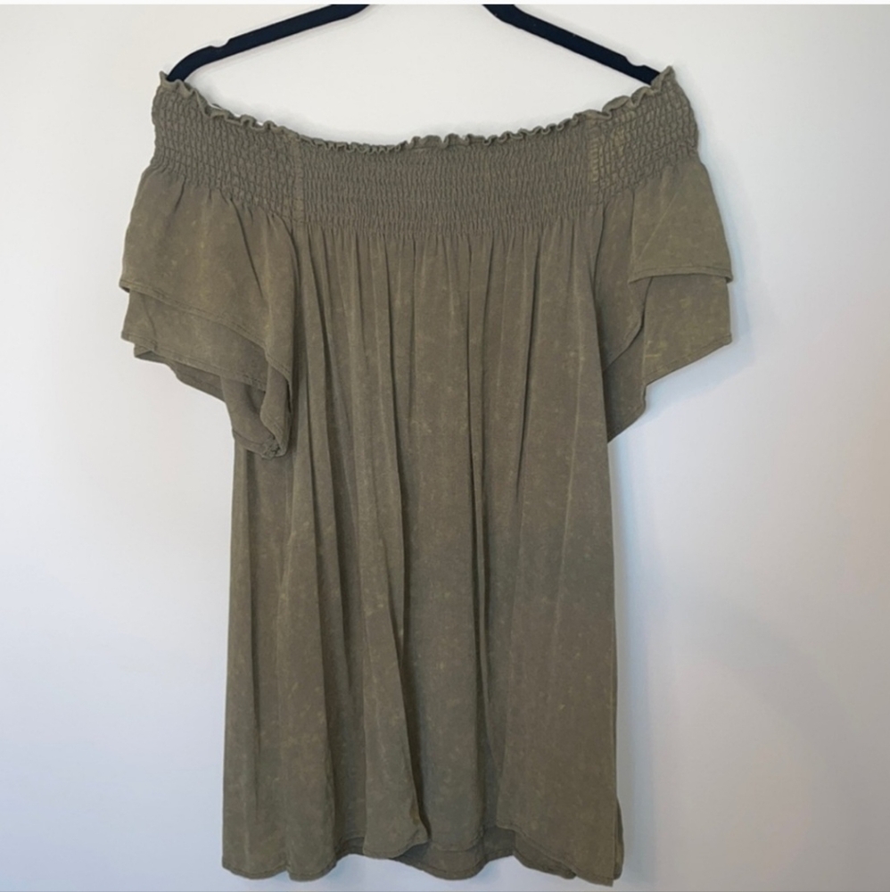 Stunning She + Sky Off the Shoulder Boho Blouse - Picture 4 of 4